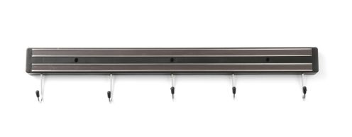 Messermagnetleiste mit Haken, HENDI, 5 Haken, (L)470mm