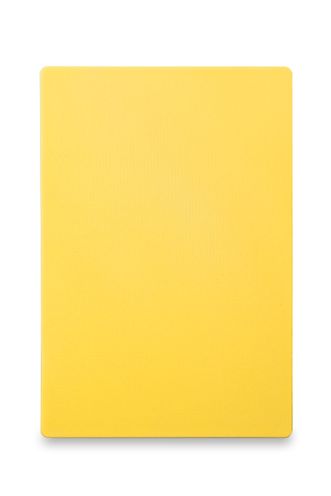 Cutting board HACCP 600x400, HENDI, Yellow, 600x400x(H)18mm