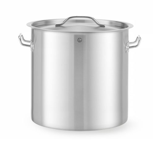 Stew pot high - with lid, HENDI, Budget Line, 25L, ⌀345x(H)350mm