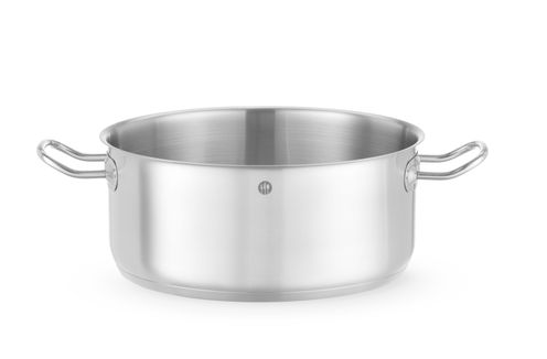 Garnek niski bez pokrywki, HENDI, Kitchen Line, 7,3L, ⌀280x(H)120mm