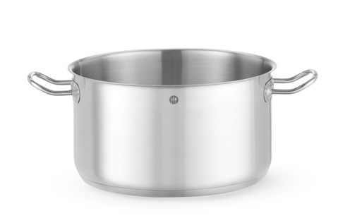 Garnek średni bez pokrywki, HENDI, Kitchen Line, 9,4L, ⌀280x(H)155mm