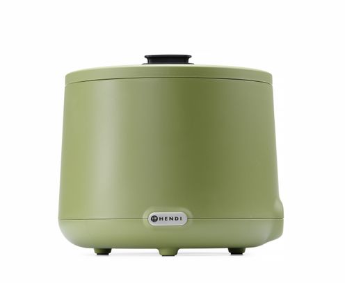 Sriubos puodas UNIQ, HENDI, designed by Robert Bronwasser, 8L, Žalia, 220-240V/500W, ⌀365x(H)325mm
