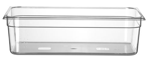 Pojemnik GN 1/1 z poliwęglanu, HENDI, Profi Line, GN 1/1, 21L, transparentny, 530x325x(H)150mm