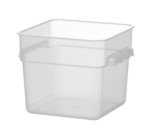 Pojemnik na żywność z podziałką, HENDI, 5,7L, 235x235x(H)180mm