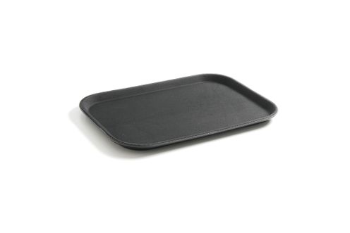 Taca do serwowania z polipropylenu, antypoślizgowa, prostokątna, czarna, HENDI, GN 1/1, 530x325mm