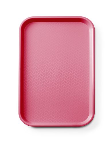Vassoio fast food in polipropilene GN 1/1, AmerBox, GN 1/1, Rosso, 530x325x(H)20mm, rettangolare