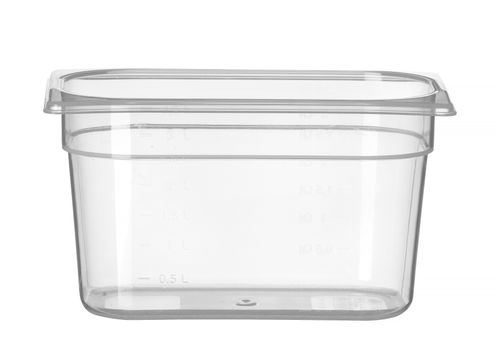 Container GN 1/4 polypropylene, HENDI, Profi Line, GN 1/4, 4L, Transparent, 265x162x(H)150mm