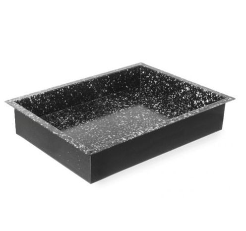 Blacha CONVECTOMAT CLASSIC GN 2/3, HENDI, GN 2/3, czarny, 354x325x(H)60mm, Prostokątny