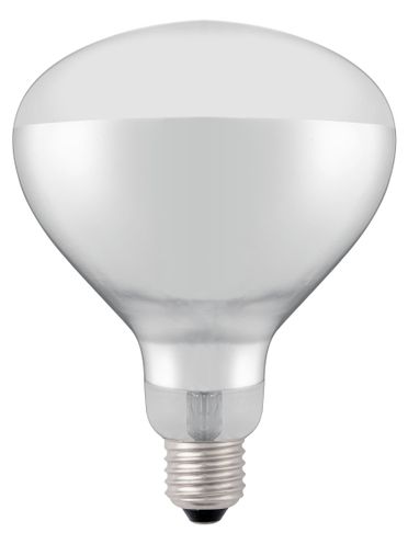 Infraraudonųjų spindulių šilumos lemputė, HENDI, Balta, 230V/250W, ⌀125x(H)170mm