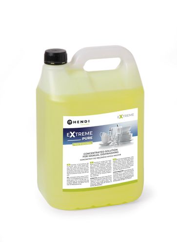 Extreme Pure Professionaalne pesukontsentraat nõude käsitsi pesemiseks - 5l, HENDI, 5 l