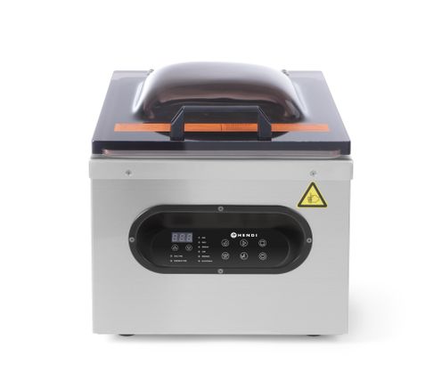 Máquina de envasado al vacío en cámara Kitchen Line, HENDI, Kitchen Line, 230V/630W, 360x490x(H)365mm