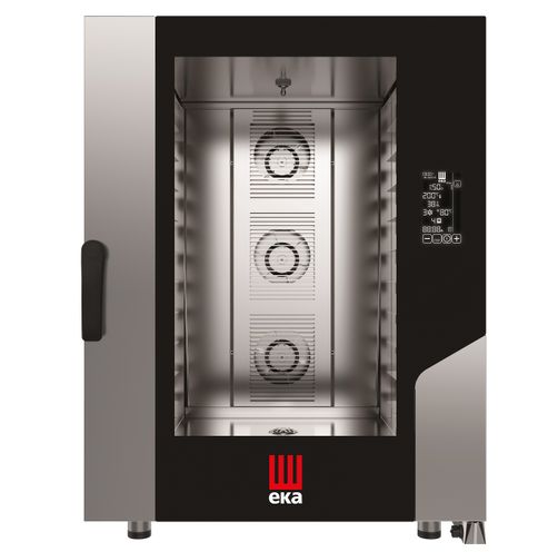 Konvektsioon-auruahi Millennial Black Mask Bakery, 10 × 600 × 400 mm – elektroonilise juhtimisega, elektriline, Tecnoeka, 400V/15500W, 850x1035x(H)1130mm