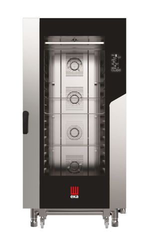 Konvektomat Millennial Black Mask , 16 × 600 × 400 mm - elektronicky řízený, elektrický, Tecnoeka, 400V/31000W, 930x1035x(H)1900mm