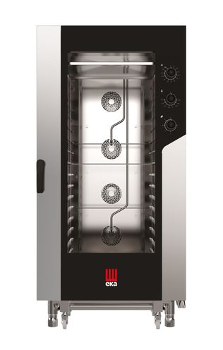 Konvektsioon-auruahi Millennial Smart Bakery, 16 × 600 × 400 mm – elektromehaanilise juhtimisega, elektriline, Tecnoeka, 400V/31000W, 930x1035x(H)1900mm
