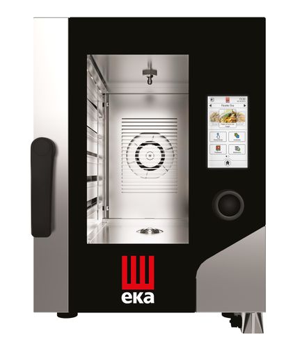 Konvektomat Millennial Gastro Compact 6×GN 1/1 konvektomat s dotykovým displejem - elektrický řízený, Tecnoeka, 400V/7800W, 500x930x(H)700mm