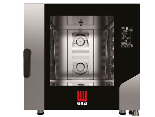 Konvektsiooniga auruahi Millenial Black Mask Bakery 6× 600×400 mm, elektriline, Tecnoeka, 400V/10400W, 850x1035x(H)850mm