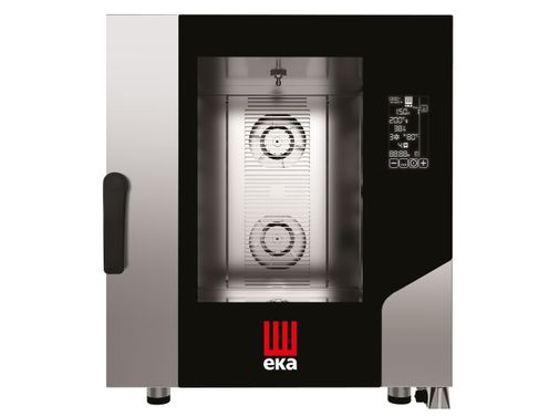 Konvektomat Millennial Black Mask Gastro 7× GN 1/1, elektrický, Tecnoeka, Millennial Black Mask, 400V/10400W, 730x849x(H)850mm