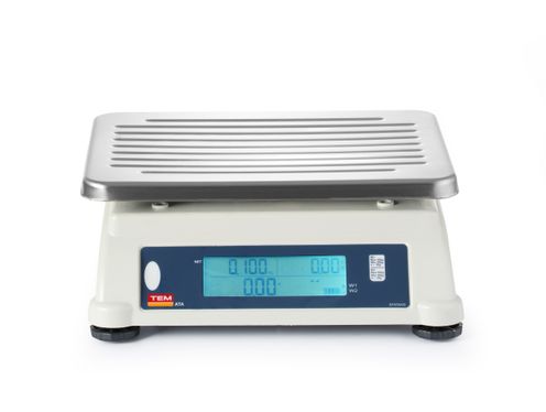 Waga kalkulacyjna LCD z legalizacją, seria ATA, 60 kg, TEM, 359x502x(H)133mm