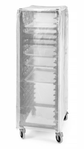 Vinylový kryt pro vozík Camshelving 18 × 600×400 mm, Cambro, 550x720x(H)1540mm