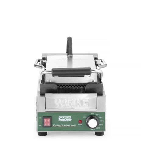 Kontaktinis grilis Panini Compresso Slimline, Waring, 220-240V/1800W, 317x596x(H)260mm