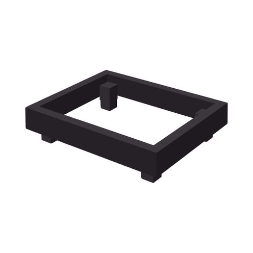 Nakładka Madeira Black GN 1/2, czarny