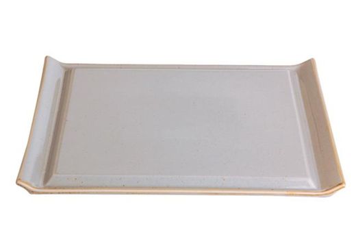 Steak plate, Porland, Ashen, Light grey, 330x260mm 1