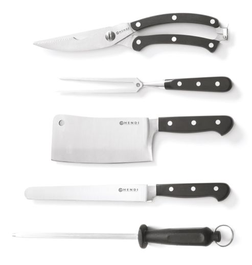 Žirklės paukštienai pjaustyti, HENDI, Kitchen Line, Juodas, (L)260mm 1