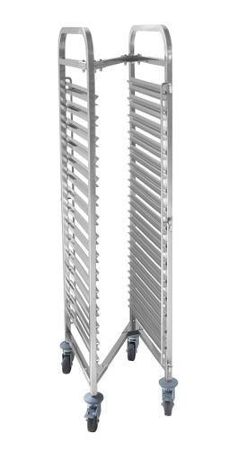 Clearing trolley compact storage - 15 x GN 1/1, HENDI, 445x610x(H)1710mm 1