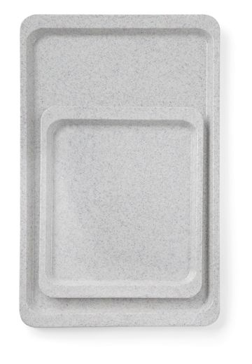 Taca poliestrowa do restauracji samoobsługowych, AmerBox, GN 1/2, granitowy, 325x265mm, Prostokątny 1