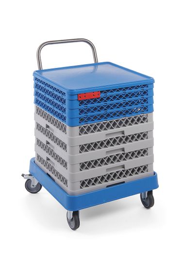 Trolley for dishwasher racks with handle, HENDI, 575x545x(H)920mm 1