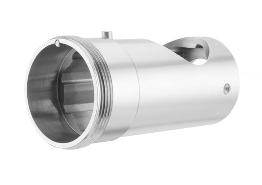 Throat with cutting unit for PS-22 drive, Sammic, type Unger, double cut, ⌀82x(H)245mm 1