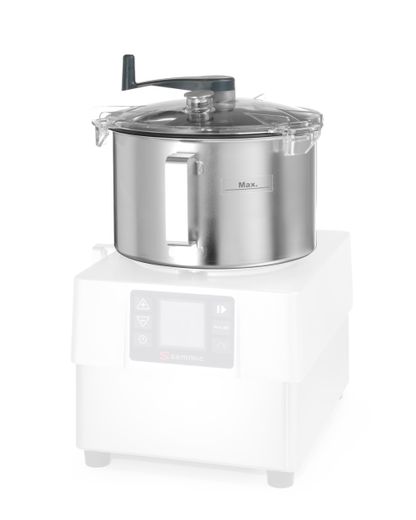 Meat cutter – KE-5V emulsifier with electronic graphic panel, Sammic, 5,5L, 230V/1500W, 286x387x(H)487mm 1