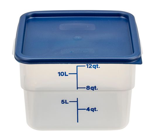 Skaidrus polipropileninis konteineris maistui CamSquare, Cambro, Camsquare, 11,4L, Permatomas, 256x310x(H)210mm 1