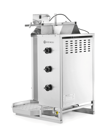Gas kebab grill, HENDI, Profi Line, 9,75kW, 470x550x(H)960mm 1