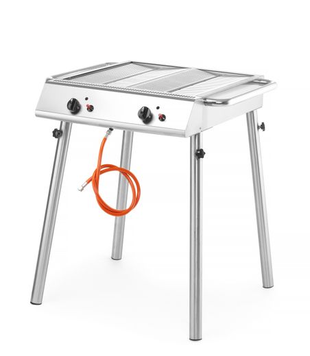 Xantos Griglia a gas , HENDI, 9,5kW, 770x710x(H)870mm 1