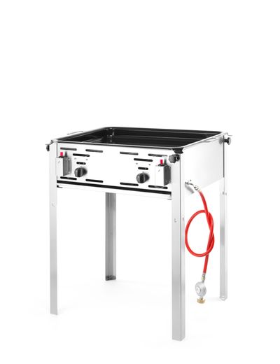 Plynový gril Grill-Master Maxi, HENDI, 11,6kW, 650x540x(H)840mm 1