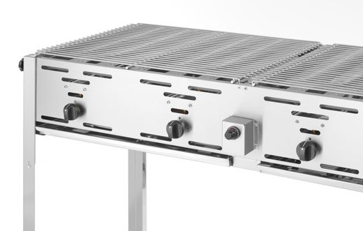 Dujinis grilis Grill-Master Quattro, HENDI, 22kW, 1330x600x(H)920mm 1
