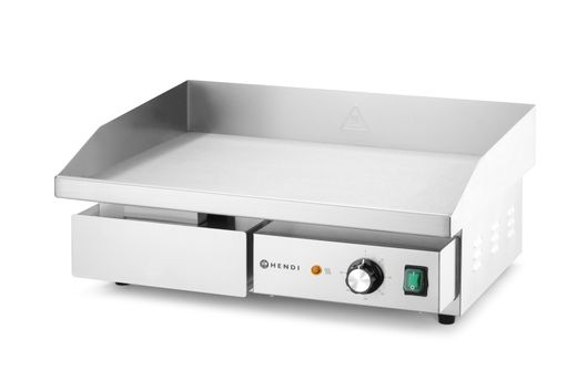 Gril, hladká doska, HENDI, Budget Line, 230V/3000W, 550x430x(H)240mm 1