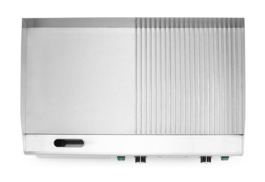 Grilovacia platňa, doska 1/2 hladká a 1/2 ryhovaná, HENDI, Budget Line, 400V/4400W, 720x460x(H)241mm 1