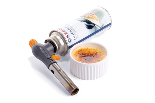 Chefs Torch anti flaring, HENDI, Set burner and cartridge, 190x65x(H)250mm 1