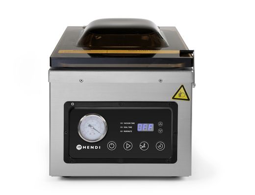 Vacuum chamber packaging machine, HENDI, Profi Line, Sealing strip 260 mm, 240V/1000W, 330x480x(H)361mm 1