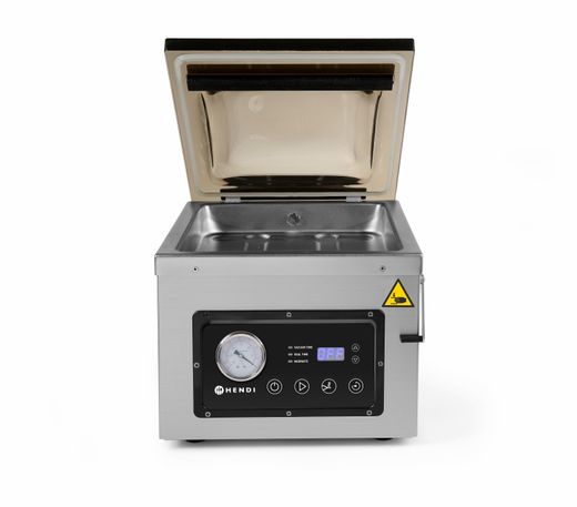 Vacuum chamber packaging machine, HENDI, Profi Line, sealing strip 300 mm, 230V/950W, 367x425x(H)364mm 1