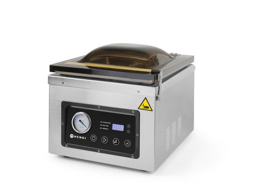 Vacuum chamber packaging machine, HENDI, Profi Line, sealing strip 300 mm, 230V/950W, 367x425x(H)364mm 1