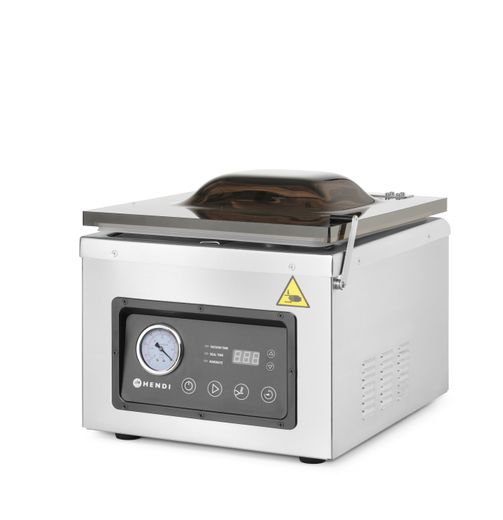 Vacuum chamber packaging machine, HENDI, Profi Line, sealing strip 300 mm, 230V/950W, 367x425x(H)364mm 1