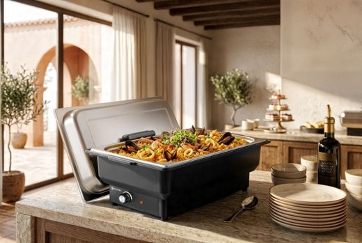 Podgrzewacz elektryczny Tellano, HENDI, Kitchen Line, GN 1/1, 9L, 230V/900W, 575x349x(H)278mm 1