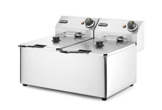 Gruzdintuvė Kitchen Line - 2x 8L, HENDI, Kitchen Line, 16L, 230V/7000W, 542x430x(H)351mm 1