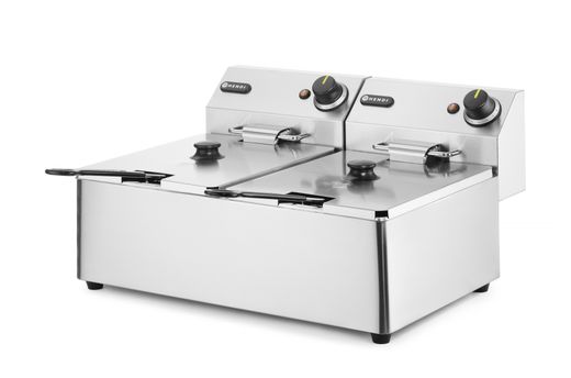 Frytownica 2×6 l, HENDI, Kitchen Line, 12L, 230V/6600W, 550x430x(H)305mm 1
