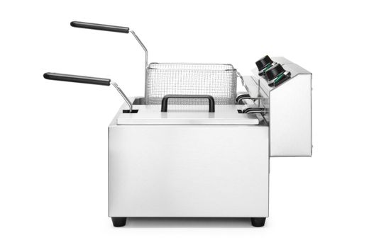 Ruční fritéza, 2 × 8 l, HENDI, Profi Line, 16L, 230V/7000W, 605x460x(H)369mm 1