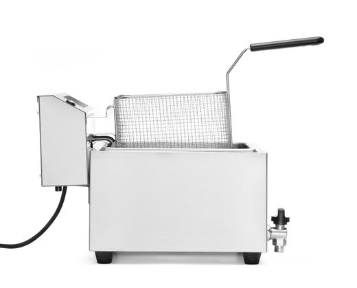 Deep fryer with drain tap digital - 8 l, HENDI, Profi Line, 8L, 230V/3500W, 305x515x(H)345mm 1