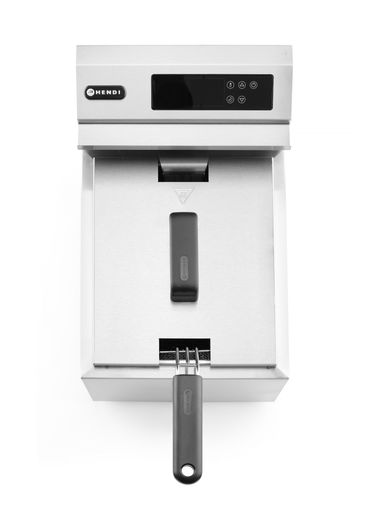 Deep fryer with drain tap digital - 8 l, HENDI, Profi Line, 8L, 230V/3500W, 305x515x(H)345mm 1
